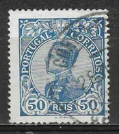 1910 Portugal #162 D,Manuel 50rs Used - P1803 - Used Stamps