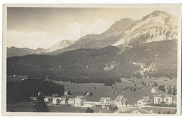 LENZERHEIDE: Teilansicht, Foto-AK ~1920 - Lantsch/Lenz