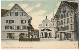 SARNEN: Zentrumansicht Coloriert 1905 - Sarnen
