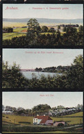 1851	34	Arnhem, Multivues (poststempel 1906)(zie Hoeken) - Arnhem