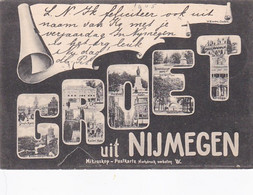 1851	213	Nijmegen, Groeten Uit Nijmegen.(poststempel 1905) - Nijmegen