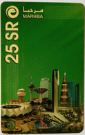 Saudi Arabia 25 SR Prepaid " Towers And Buildings " - Arabia Saudita