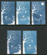 DENMARK 2012 Winter Both Perforations Used.  Michel 1719-21A + 1719-20C - Usado