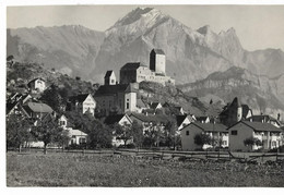 SARGANS: Quartier Mit Kleinen MFH's 1950 - Sargans