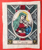 Image Pieuse - 19e - LITHO - SAINTE ANNE - ANNA - Devotion Images