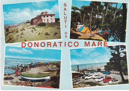 Livorno - Castagneto Carducci - Saluti Da Donoratico Mare - Fg Nv - Livorno