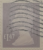 UK GB GREAT BRITAIN QEII 2014 £1.47 Dove Grey, Security Machin High Value Definitive (sg U2945) Used, As Per Scan - Gebruikt