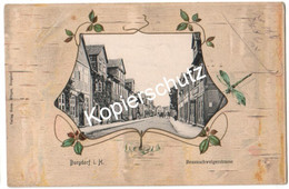 Burgdorf I. H.  1908 - Braunschweigerstrasse  (z7068) - Burgdorf