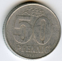 Allemagne Germany RDA DDR 50 Pfennig 1971 A J 1512 KM 12.2 - 50 Pfennig