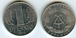 Allemagne Germany RDA DDR 1 Pfennig 1975 A J 1508 KM 8.1 - 1 Pfennig