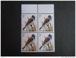 België Belgique Belgium 1991 Vogels Oiseaux Buzin Rietgors Bruant Des Roseaux Witte Gom Bloc De 4 2425 MNH ** - 1985-.. Vogels (Buzin)