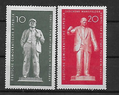 DDR 1960  Mi 772 - 773  Lenin- Und Thälmann-Denkmäler Postfrisch - Unused Stamps