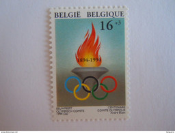 België Belgique 1994 Sport Zwarte Ring Verschoven Agneau Noire Déplacé COB 2540 Yv 2537 MNH ** - 1991-2020