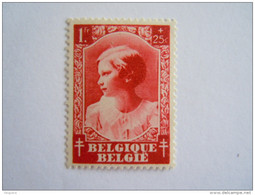 België Belgique 1937 Princes Princesse Josephine-Charlotte Varieteit Yv COB 463-V1 MNH **  Rouille ? Roest? - 1931-1960