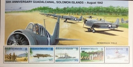 Solomon Islands 1992 Battle Of Guadalcanal Anniversary MNH - Salomon (Iles 1978-...)