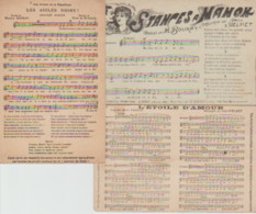 Lot 7 Cpa CHANSONS (Liste Ci-dessous) - Musique Et Musiciens