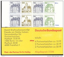 Markenheftchen Bund Postfr. MH 22 H MZ MNH ** - 1971-2000