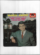 Disque 45 T Marcel Amont 4 Titres Valencia - Les Boeufs - Marinella -le Plus Beau Tango Du Monde - 45 Toeren - Maxi-Single