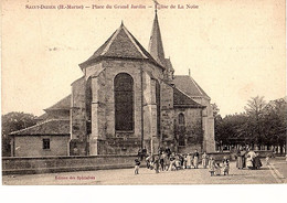 Saint Dizier :      Place Du Grand  Jardin      Eglise De La Noue - Saint Dizier