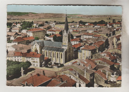 CPSM CHATEAU SALINS (Moselle) - En Avion Au-dessus De.......Vue Générale - Chateau Salins