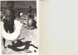 1960s Original 14x10 Photo Children Child Teenager Pants Beach Boy Junge Garçon Russia USSR (7920) - Pin-ups