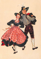 AUSTRIA - TYROL - ZILLERTAL ~ AN OLD POSTCARD #222581 - Danses