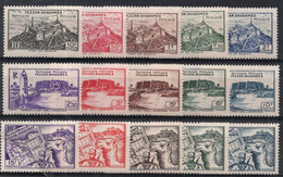 Fezzan Timbres Poste N°28** à 42**  Neufs Sans Charnière TB Cote 26.25€ - Neufs