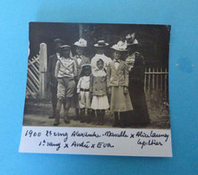 44 - ST NAZAIRE - VILLES-MARTIN - 1900 - ALEXANDRE-MARCELLE- ALICE LAUNAY-LEPELTIER - 1ER RANG ANDRE ET EVA - Plaatsen