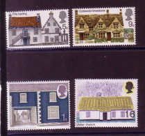 British Rural Architecture SG815-818 MNH - Ongebruikt