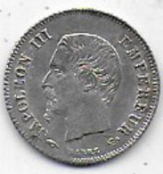 Napoléon III -   20 Cent.  1860A - 20 Centimes