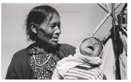 Canada - SWAMPY CREE WOMAN Of The CHRUCHILL RIVER With GRANCHILD - Churchill