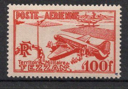 Fezzan Timbre Poste Aérienne N°4**  Neuf Sans Charnière TB Cote 10€00 - Unused Stamps