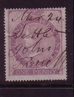 Queen Victoria Revenue Stamp - Fiscales