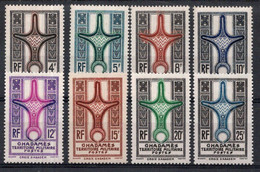 Ghadames Timbres Poste N°1* à 8* Neufs Charnières TB Cote : 65.00€ - Unused Stamps
