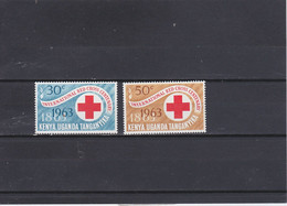 KENIA Etc. 1963 INT.RED CROSS MNH. - Kenya & Ouganda