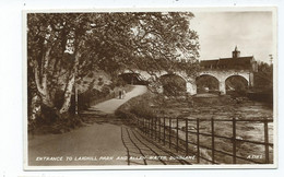 Postcard  Stirlingshire Scotland Dunblane Entrance To Laighill Park And Allan Water Unused  Rp Valentine's - Stirlingshire