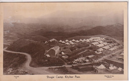 PAKISTAN (British India) Shagie Camp Khyber PAss - RPPC - Pakistan