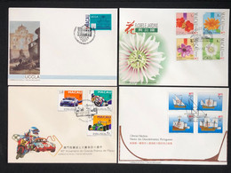 MACAU LOT OF 4 FDC ALL FINE - FDC