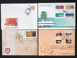 MACAU LOT OF 4 FDC ALL FINE - FDC