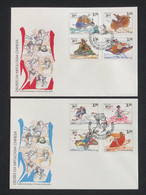 MACAU 1992\3 GODS OF MYTOLOGY FDC SET OF 2 - FDC