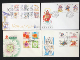 MACAU LOT OF 4 FDC ALL FINE - FDC