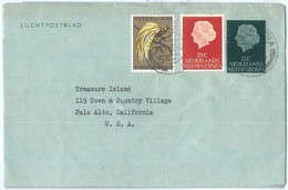 72574 - NETHERLANDS New Guinea - POSTAL HISTORY -  STATIONERY COVER To USA  1962 - Nederlands Nieuw-Guinea