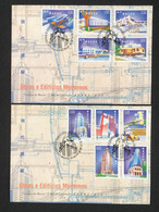 MACAU 1999 MODERN BUILDINGS FDC SET OF 2 - FDC