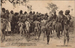 PC ETHNIC TYPES YOUNG DIOLAS PREPARING FOR FIGHT SOUDAN (A23116) - Sudan