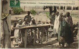 PC ETHNIC TYPES INDIGENOUS TRIBUNAL SOUDAN TINTED (A23129) - Sudan