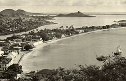 PC GUADELOUPE, SAINT MARTIN, VUE GENERALE, Vintage Postcard (B41342) - Saint Martin