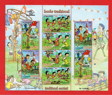 Indonesia 2003. MS Traditional Contest MNH - Indonesia