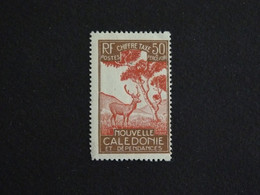 NOUVELLE CALEDONIE YT TAXE 34 NSG - CERF ET NIAOULI DEER STAG - Timbres-taxe