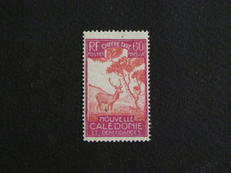 NOUVELLE CALEDONIE YT TAXE 35 NSG - CERF ET NIAOULI DEER STAG - Strafport