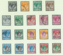 84419 - MALAYA Singapore - STAMP: Lot Of USED Stamps 1948 - Mixed Perforation - Andere & Zonder Classificatie